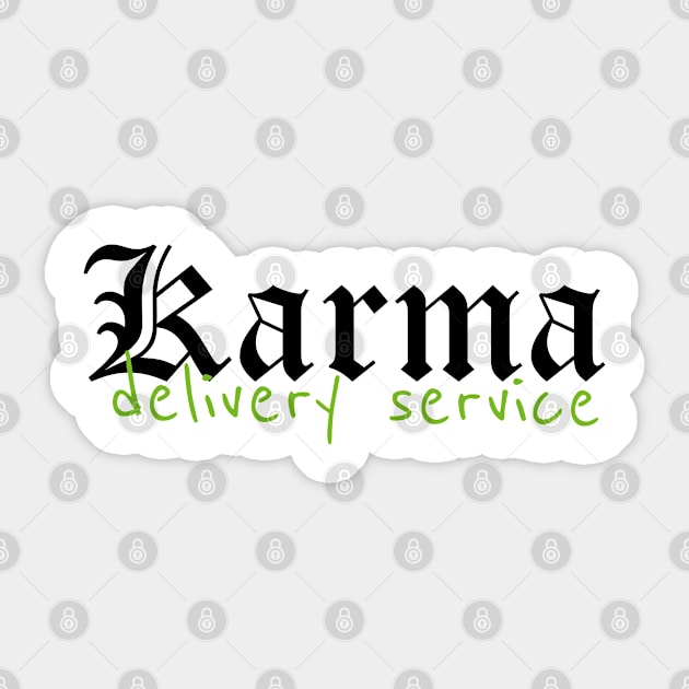 karma Sticker by natyva